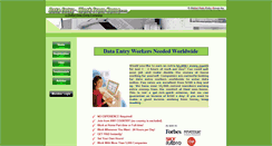 Desktop Screenshot of dataentry-workfromhome.com
